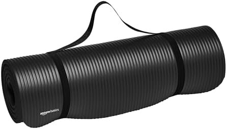 1706081454_31BcyALqDaL._AC_.jpg Extra Thick Exercise Mat with Carrying Strap - Image 1