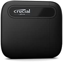 Crucial X6 2TB Portable SSD - Up to 800MB/s - PC and Mac - USB 3.2 USB-C