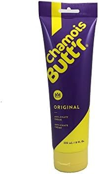 Chamois Butt'r Original Anti-Chafe Cream, 8 Ounce Tube