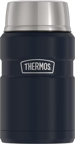 Thermos Stainless King 24 Ounce Food Jar, Matte Blue