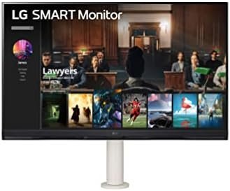 31G3kPFIuL._AC_.jpg LG (32SQ780S) - 32-Inch 4K UHD(3840x2160) Display, Ergo Stand, webOS Smart - Image 1