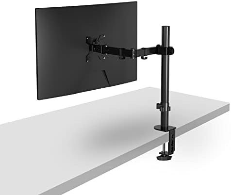 Pholiten Single Monitor Arm,Single Monitor Desk Mount,Adjustable Monitor