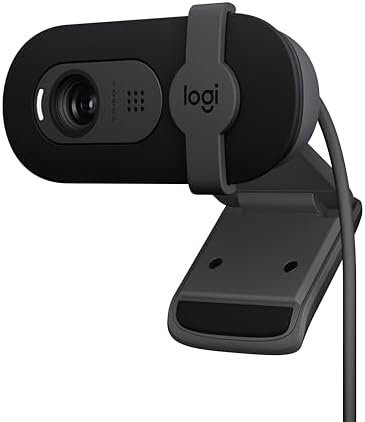 Logitech Brio 101 Full HD 1080p Webcam Made for Meetings and Works