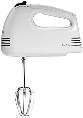 Hamilton-Beach Proctor Silex 62515PS 5-Speed Easy Mix Hand Mixer, White