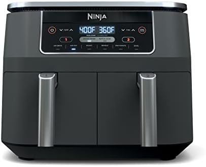 Ninja Foodi 6-in-1 8-qt. (7.6L) 2-Basket Air Fryer DualZone Technology, Match