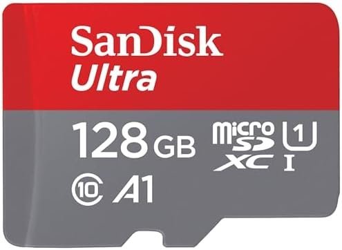 41129iJcbvL._AC_.jpg SanDisk 128GB Ultra microSDXC UHS-I Memory Card with Adapter - Up to 140MB/s - Image 1