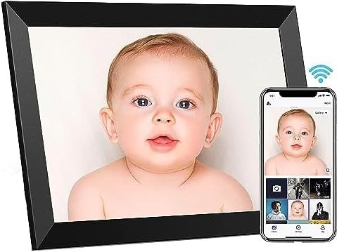 411BE7N7vwL._AC_.jpg UCMDA Digital Photo Frame - 10.1 inch Smart WiFi Cloud Digital Picture Frame - Image 1