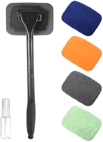 411fl75L37L._AC_.jpg RACOONA Windshield Cleaning Tool,Car Cleaning Window Tool - Image 1