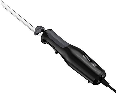 415F7ATGx5L._AC_.jpg BLACK+DECKER Electric Carving Knife, 9 Inch Blade, Black, EK500BC - Image 1