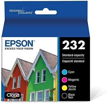 EPSON 232 Claria Ink Standard Capacity Black & Color Cartridge Combo Pack