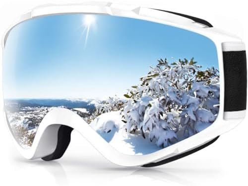 Findway Ski Goggles OTG- Over Glasses Snow/Snowboard Goggles for Men Women