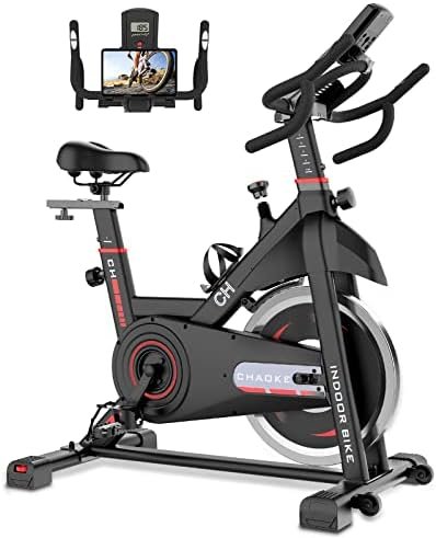 Exercise Bike, CHAOKE Magnetic Resistance/Brake Pad Stationary Bike for Home