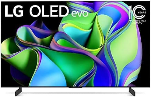 LG C3 OLED evo 42-Inch 4K Smart TV - AI-Powered, Alexa Built-in, Gaming, 120Hz
