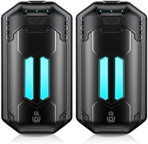 OUTJUT AI Hand Warmers Rechargeable 2 Pack, 6000mAh Electric Hand Warmers