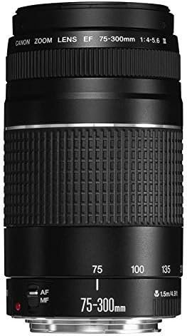 41GOzJuu1L._AC_.jpg Canon EF 75-300mm f/4-5.6 III Telephoto Zoom Lens for Canon SLR Cameras - Image 1