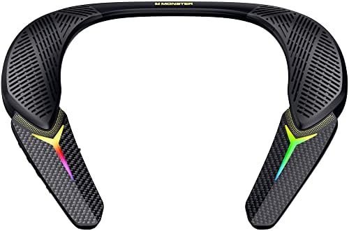 Monster Stinger Neck Speaker, Neckband Bluetooth Speaker with 10H Playtime, True