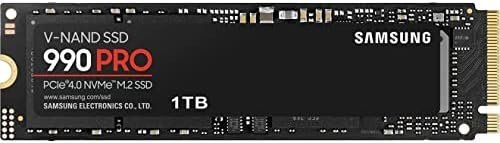 Samsung 990 PRO Series - 1TB PCIe Gen4. X4 NVMe 2.0c - M.2 Internal SSD