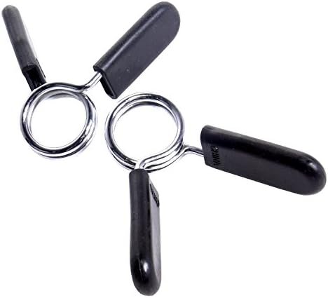 CAP Barbell Standard 1-Inch Spring Clip Collars, Pair