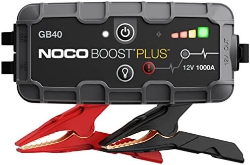 NOCO Boost Plus GB40 1000 Amp 12-Volt UltraSafe Lithium Jump Starter Box