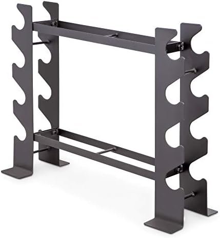 Marcy Compact Dumbbell Rack Free Weight Stand for Home Gym DBR-56