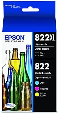 41dTqjm6JRL._AC_.jpg EPSON 822 DURABrite Ultra Ink High Capacity Black & Standard Color Cartridge - Image 1