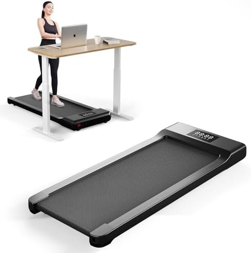 Walking Pad, 300lbs Treadmill Under Desk with 2.5HP Motor, Walking Pad Treadmill