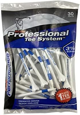 Pride Professional Tee System Evolution Tee, 3-1/4 inch- 30 Count (Blue)