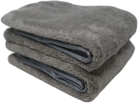 Platinum Quick Dry Microfiber Towels for Cars - Set of 2 Car Drying Towels