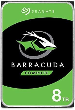 41oIXE84EYL._AC_.jpg Seagate ST8000DMZ04 BarraCuda 8TB Internal Hard Drive HDD – 3.5 Inch Sata 6 Gb/s - Image 1