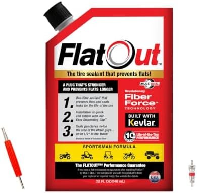 41ofB86xQkL._AC_.jpg Flat Out Off Road Tire Sealant, Sportsman Formula with Valve Core Tool - Image 1