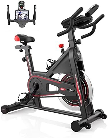 Exercise Bike, DMASUN Magnetic Resistance Pro Indoor Cycling Bike 330/350Lbs