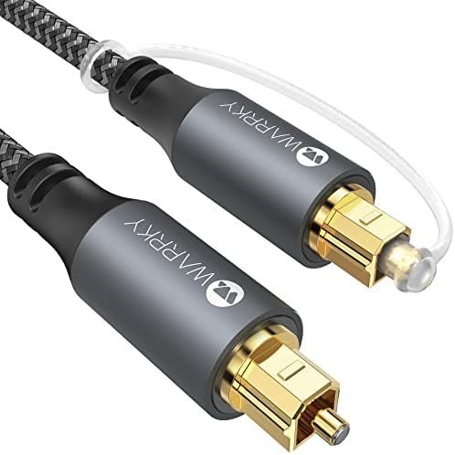 41qknSvFBL._AC_.jpg Warrky Optical Audio Cable, 6ft Optical Cable for Soundbar - Image 1