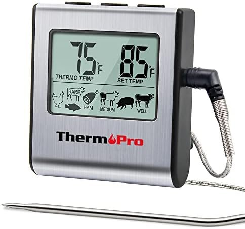 ThermoPro TP16 Digital Meat Thermometer with Food-grade Temperature Probe