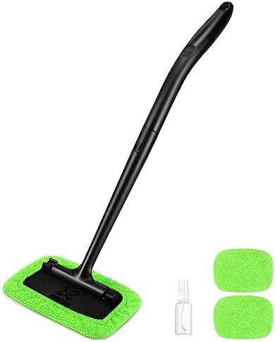 XINDELL 22 inch Windshield Cleaning Tool Kit - Interior Car Window Cleaner