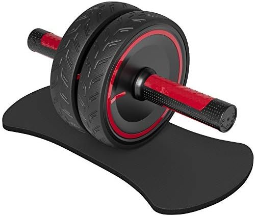 Readaeer Ab Roller Wheel with Knee Pad Abdominal Exercise for Home Gym Fitness