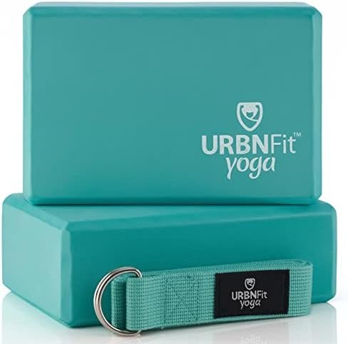 URBNFit Yoga Block - Moisture Resistant Brick to Improve Balance & Flexibility