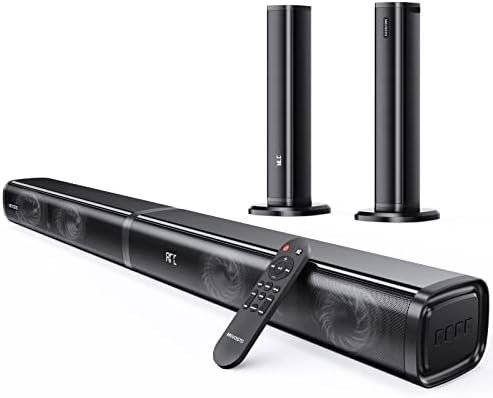 TUFUTURE ar 2 in 1 Separable MEVOSTO 2.2CH Soundbar for TV 80W Built-in Dual