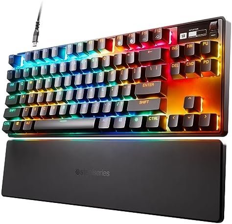 SteelSeries Apex Pro TKL HyperMagnetic Gaming Keyboard - World's Fastest