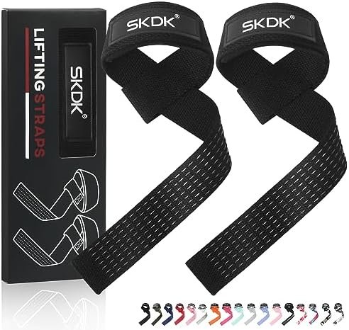 Lifting Straps Deadlift Gym Wrist Straps Weightlifting with Neoprene Cushioned