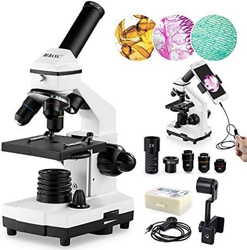 Microscope for Adults Kids, 100X-2000X BEBANG Compound Microscope