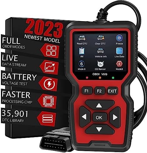 51bBjMVTLL._AC_.jpg OBD2 Scanner Diagnostic Tool, Check Engine Code Reader OBD2 Scanner - Image 1