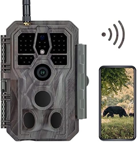GardePro E8 WiFi Trail Camera, 32MP 1296p Game Cameras