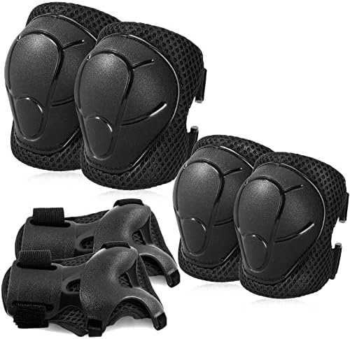 BOSONER Kids/Youth Knee Pad Elbow Pads Guards Protective Gear Set for Roller Skates