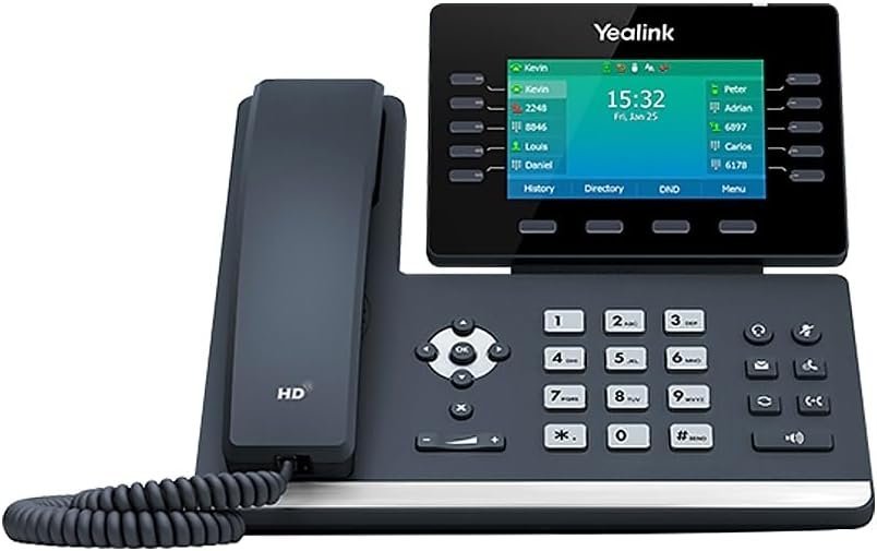 Yealink SIP-T54W IP Phone - Corded/Cordless