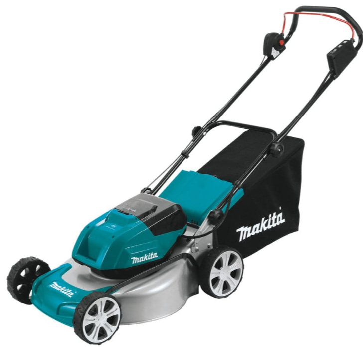 Makita DLM464Z 36V (18Vx2) 460mm (18") Cordless Brushless Lawn Mower