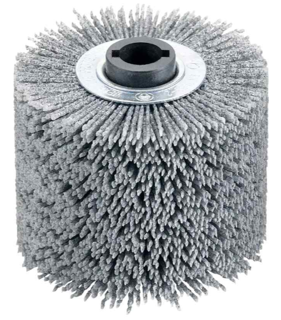 Flex BW-NYD110-85-P46 465135 110mm x 85mm P46 Grit Nylon Wheel Brush suits BBE14-3-110 Brushing Machine