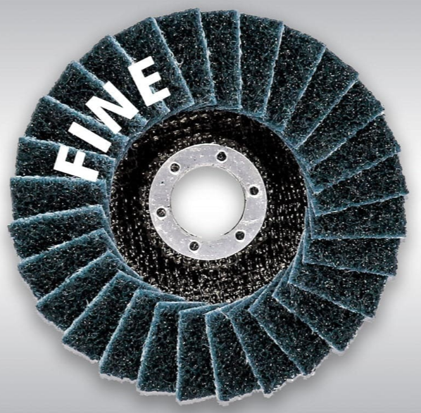 Makita B-40973 125mm (5") x 22.23mm Fine Flat Finishing Flap Disc