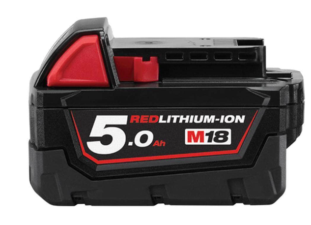 Milwaukee M18B5 18V 5.0AH REDLITHIUM-ION Cordless Battery
