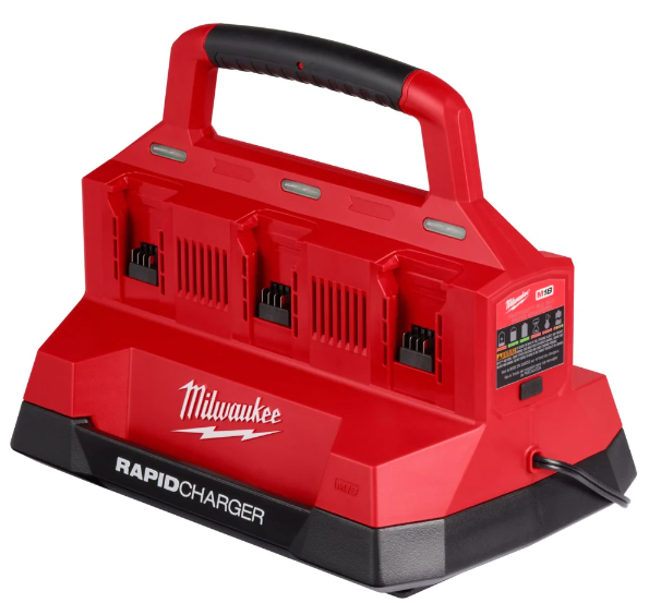 Milwaukee M18PC6 18V 6 Bay PACKOUT Rapid Battery Charger