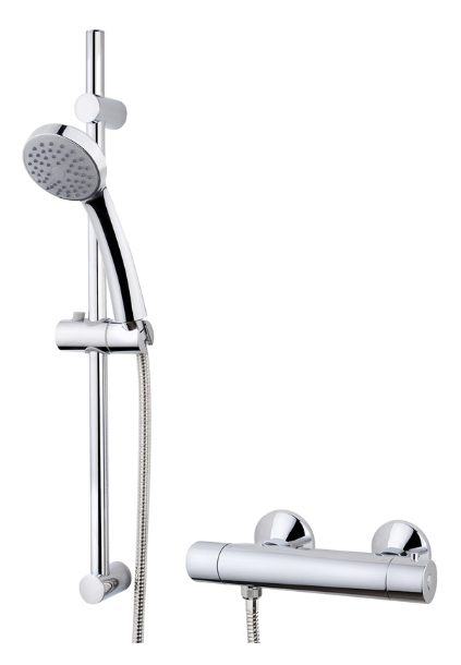 Cool Touch Thermostatic Bar Mixer Shower